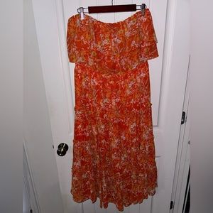 Strapless Maxi Dress